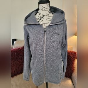 Eddie Bauer womans zipper hoodie lightweight jacket. Size xlarge.
